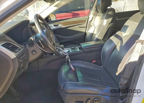 2018 Genesis G80 Base z USA, uszkodzony, nr VIN KMHGN4JE0JU239619